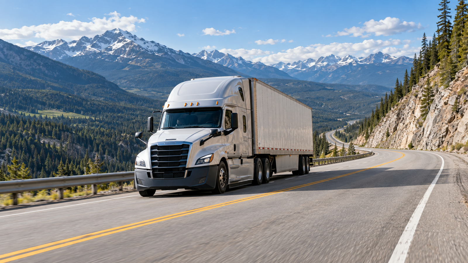 How to Maintain Momentum When Climbing a Hill in a Semi Truck
